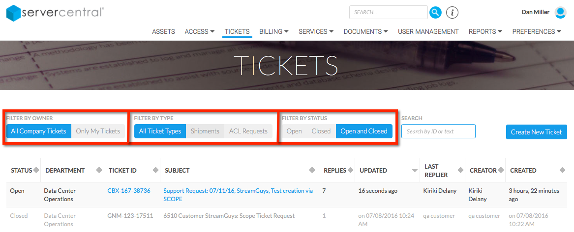 Tickets
